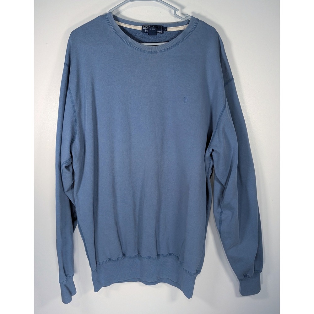Vintage Polo Ralph Lauren Crewneck Sweatshirt Mens Large Blue RN 41381